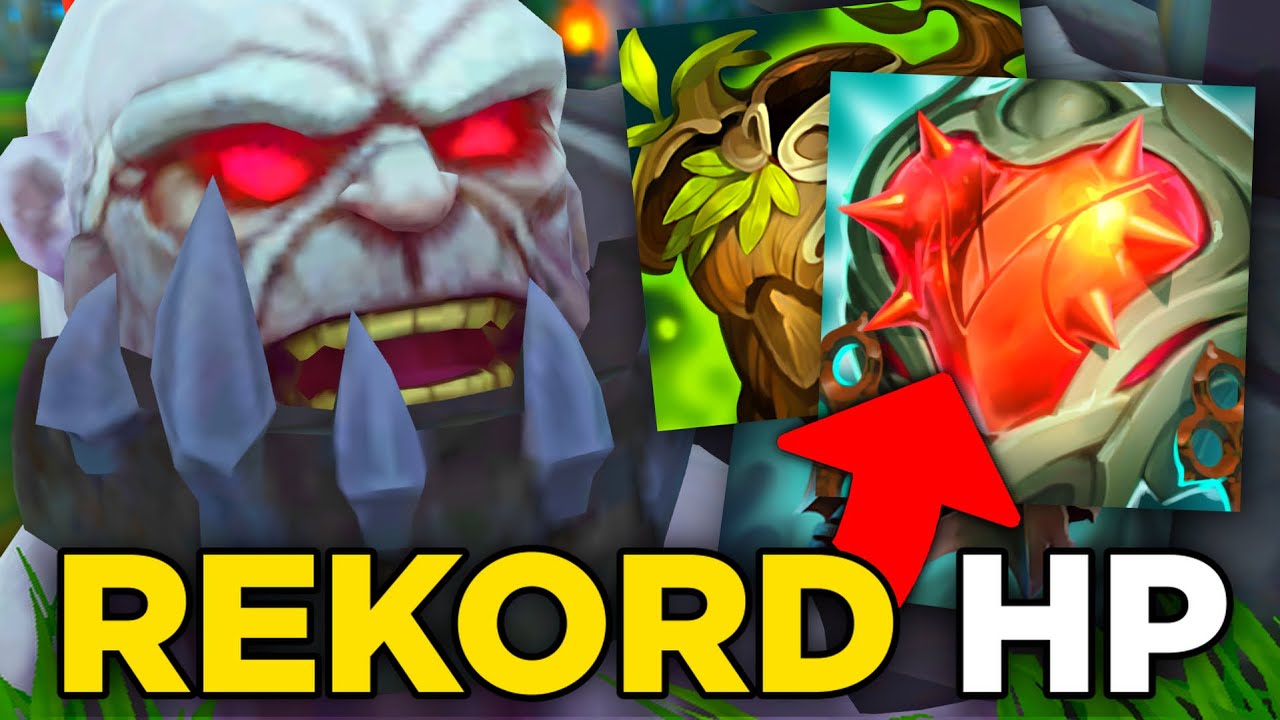 Sion pod REKORD HP bije dosyć sporo w League of Legends