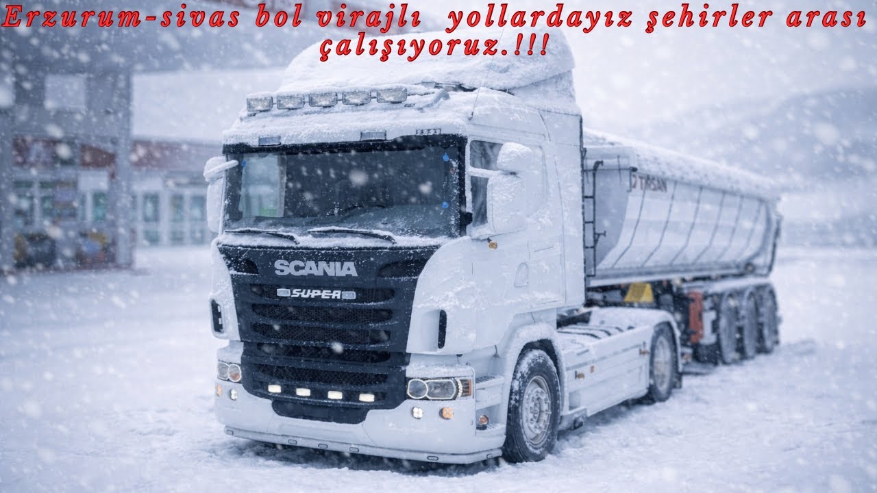 RAMAZAN AYIN İLK VİDEOSU YENİ İHALEYE GİRDİK.! ŞEHİRLER ARASI ÇALIŞIYORUZ.ERZURUM-SİVAS