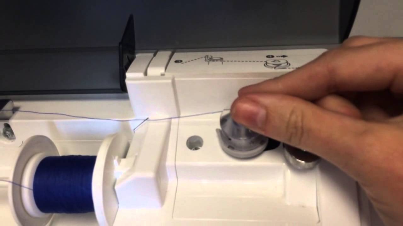 Winding the Bobbin on Baby Lock Sewing Machine