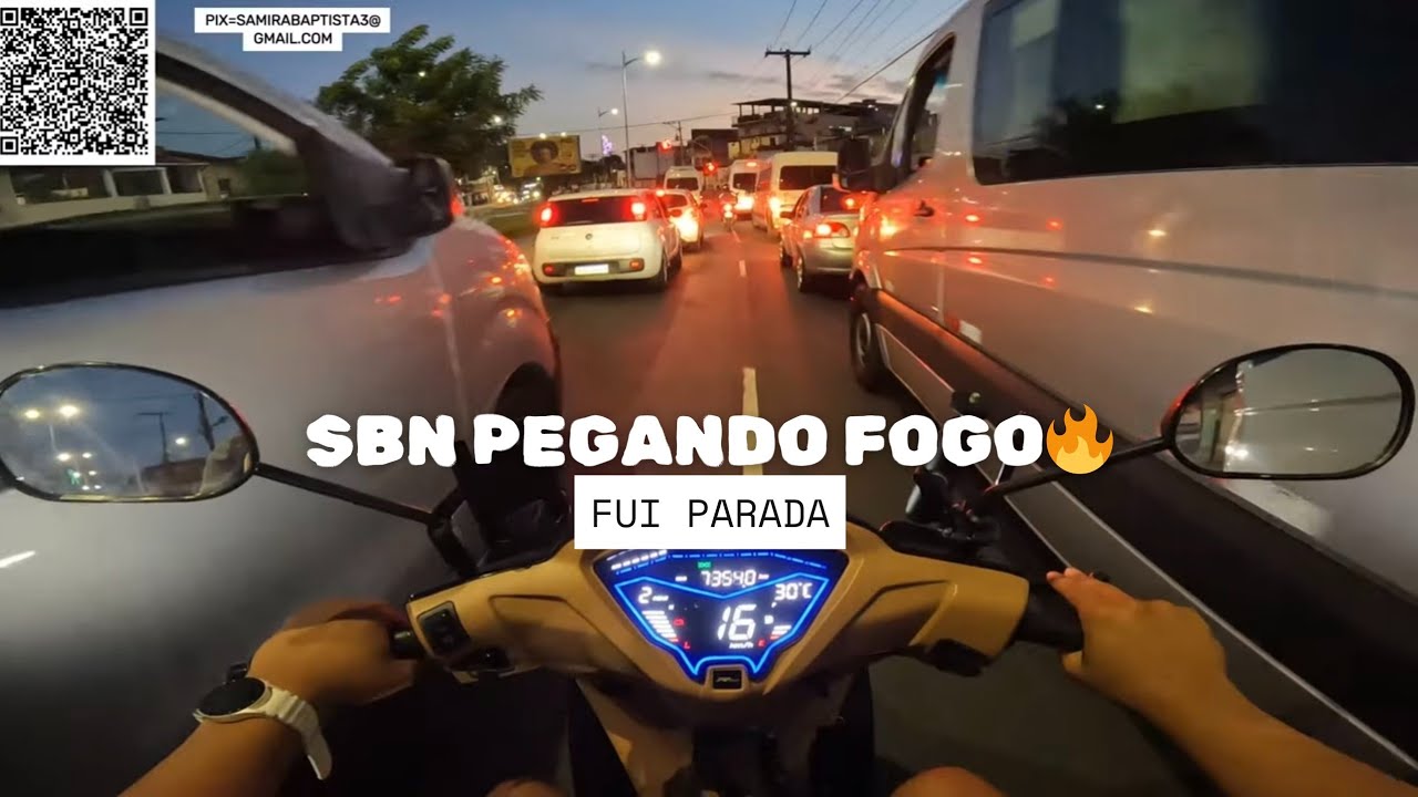 PARIPE COM O TRÂNSITO INSANO - MOTOVLOG