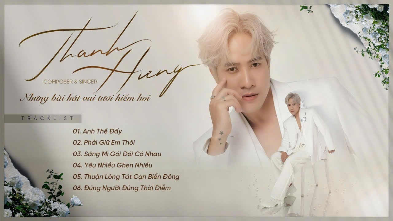 Album Những Bài Hát Vui Tươi Hiếm Hoi Của Thanh Hưng | Tuyển Tập Nhạc Trẻ Dành Cho Đám Cưới 2024
