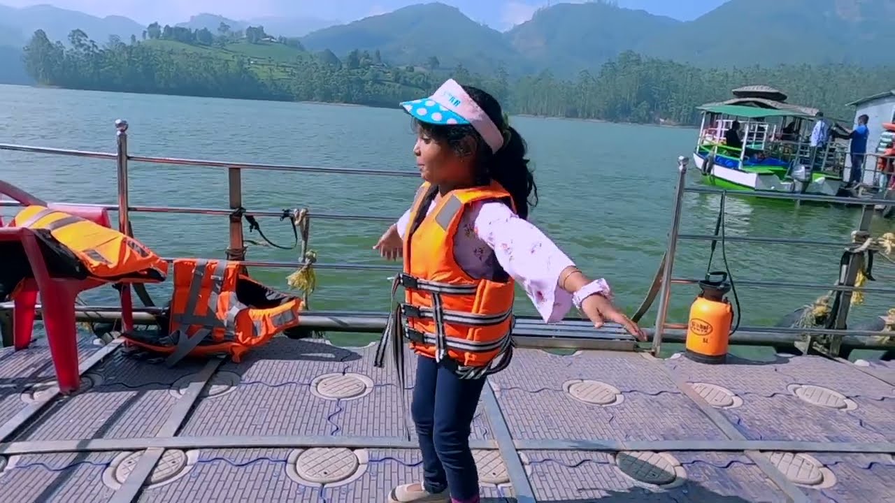 Mattupetty Dam Speed Boating, Munnar, Kerala,