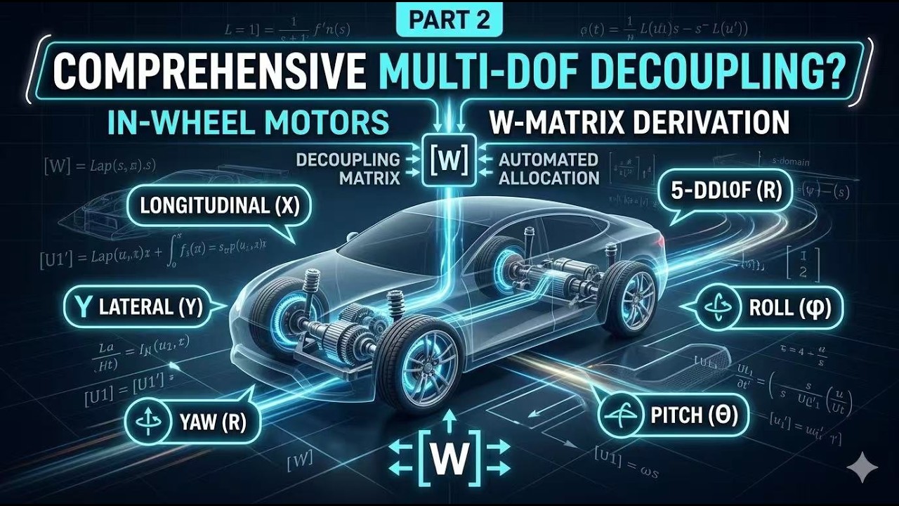 Advanced Chassis Control : Achieve Comprehensive Multi-DOF Decoupling Using In-Wheel Motor(Part2)