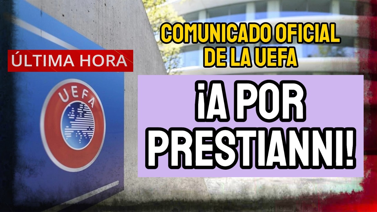ÚLTIMA HORA REAL MADRID: COMUNICADO DE UEFA SOBRE LOS INSULTOS DE PRESTIANNI A VINICIUS