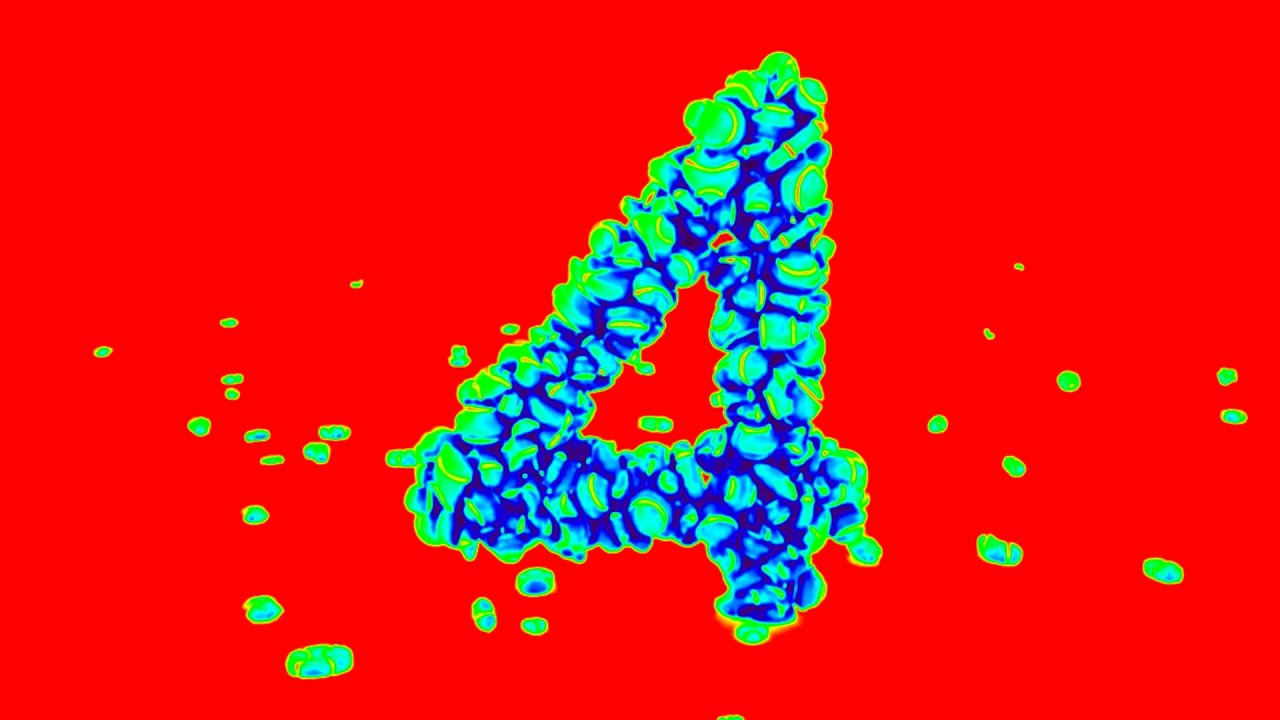 LEARN NUMBER 4 WITH COLORFUL CANDIES INTRO LOGO EFFECTS SPONSORED BY: GAMAVISION CSUPO EFFECTS