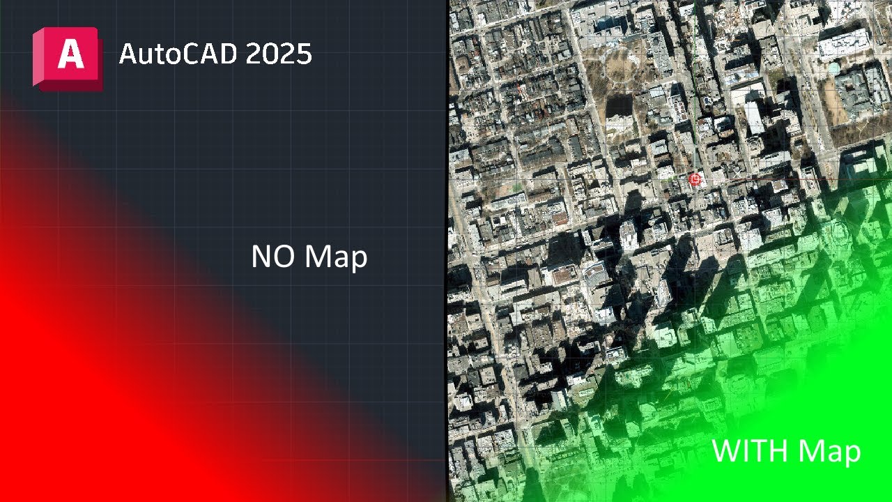 Добавьте карты Google-типа в AutoCAD!