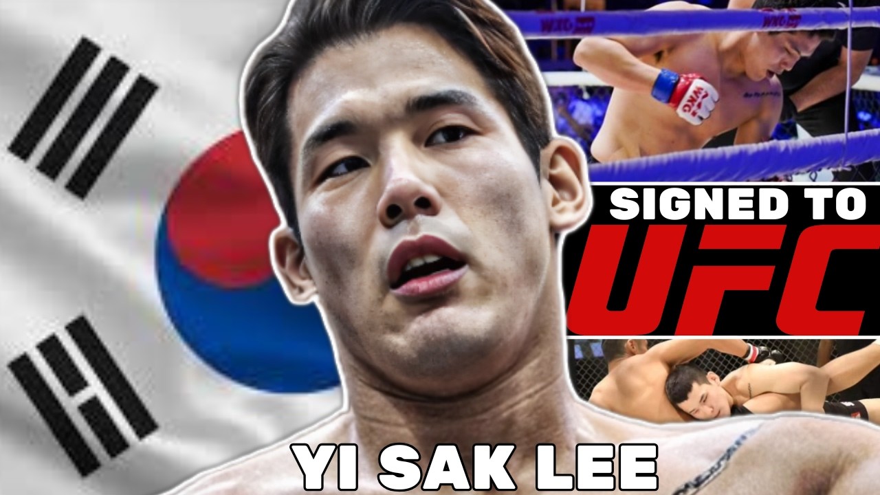 Yi Sak Lee MMA Highlights- Korean Middleweight Signed to the UFC- 2026 Signing