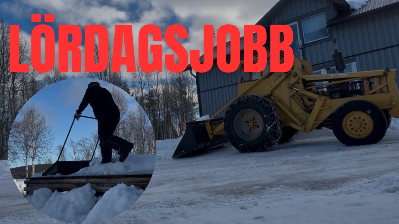 Snö skottning 