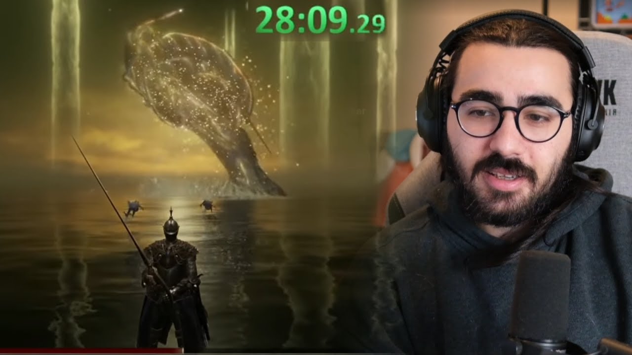 Videoyun Elden Ring'i 28 Dakikada Bitiren Adam'ı İzliyor