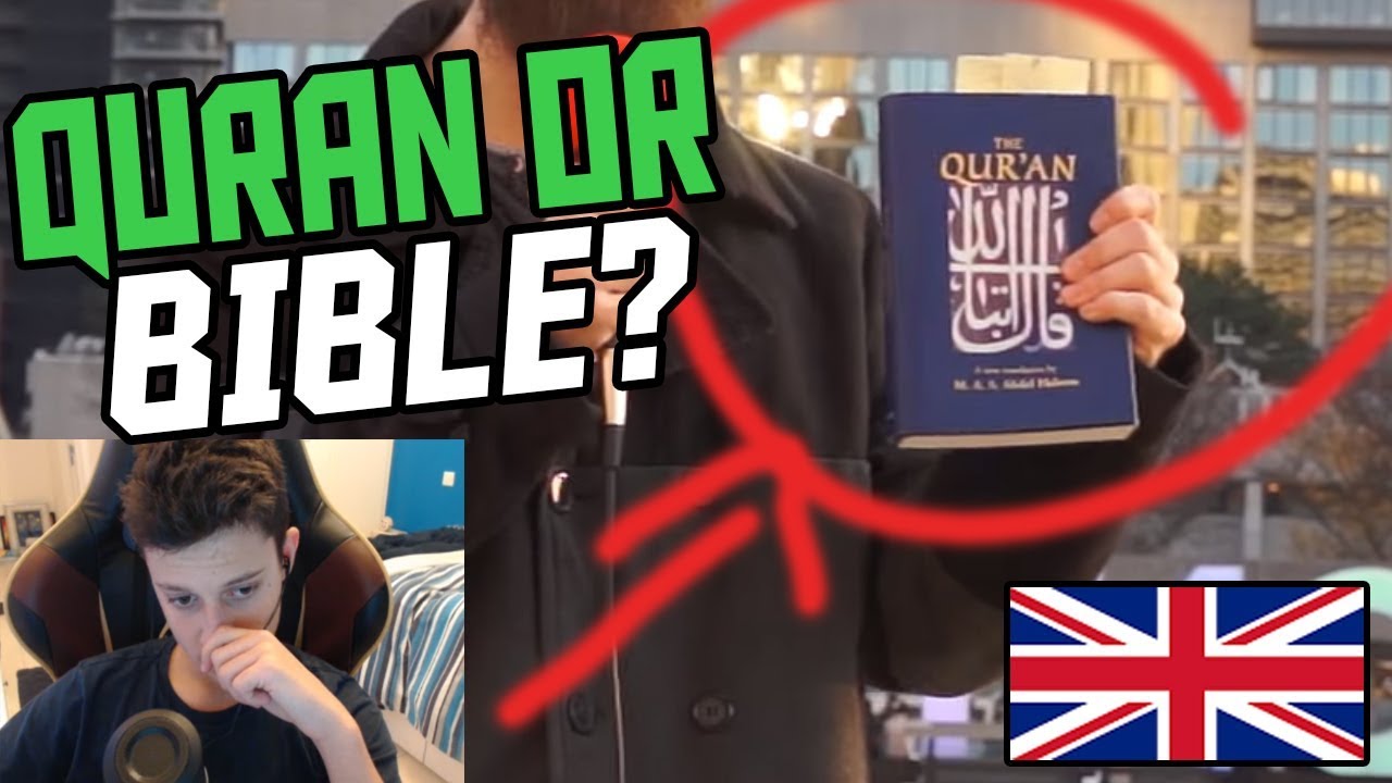 *SHOCKING* Bible vs Quran Experiment - Surprising Reactions! (Bible vs Quran Reaction)