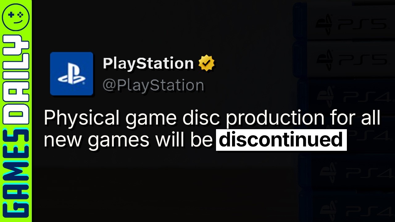 PlayStation is Killing Physical Games - Kinda Funny Games Daily 07.01.26