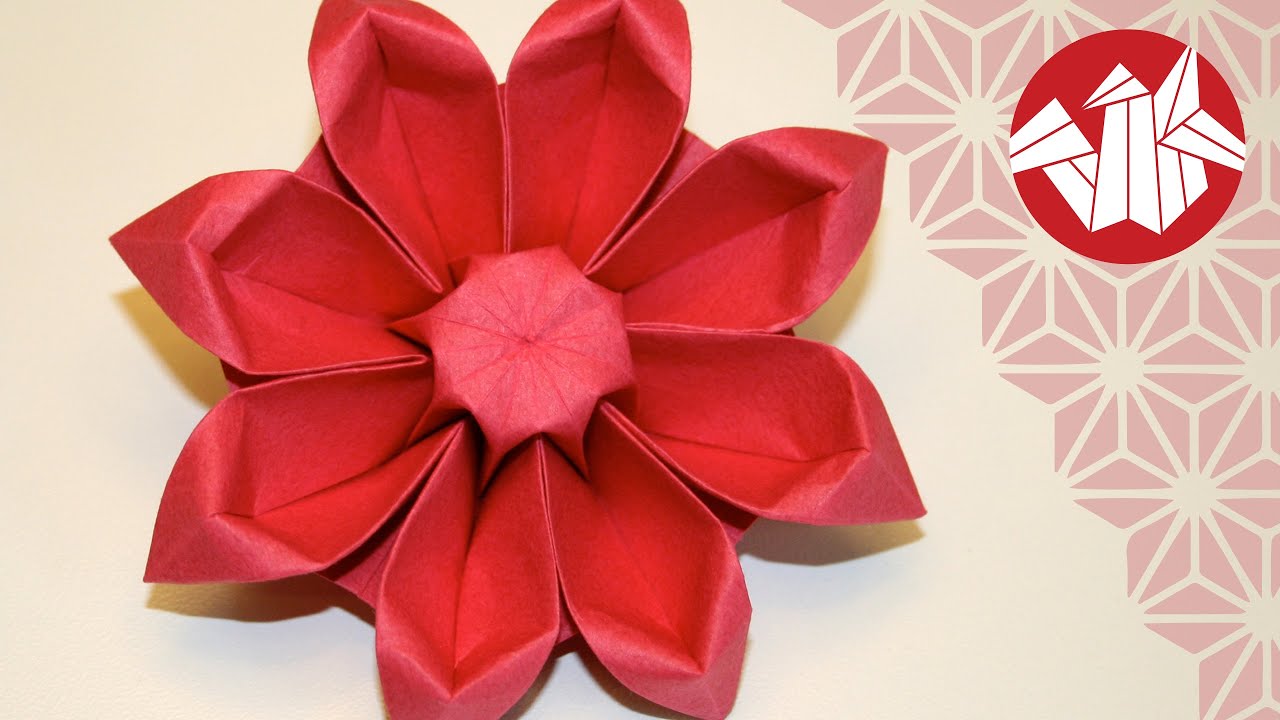 Origami Fleur: Gerbera - Flower Origami: Gerbera [Senbazuru]