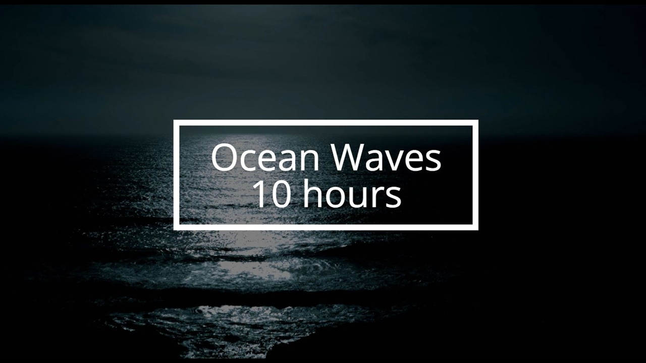 Calming Ocean Waves for Sleeping (10 Hours) | Deep Sleep & Relaxation Sounds