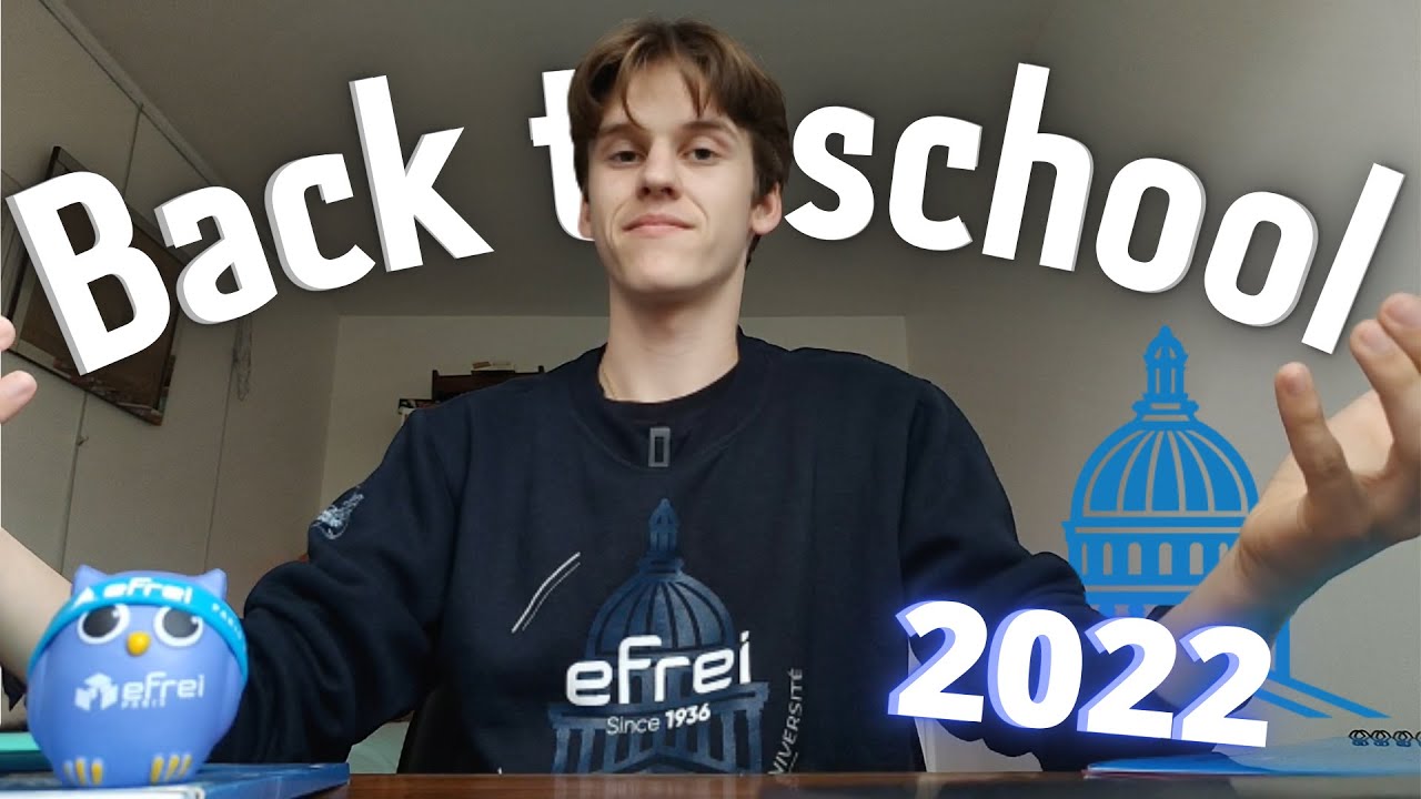 Ma rentr&eacute;e en &eacute;cole d'ing&eacute;nieur &agrave; efrei !