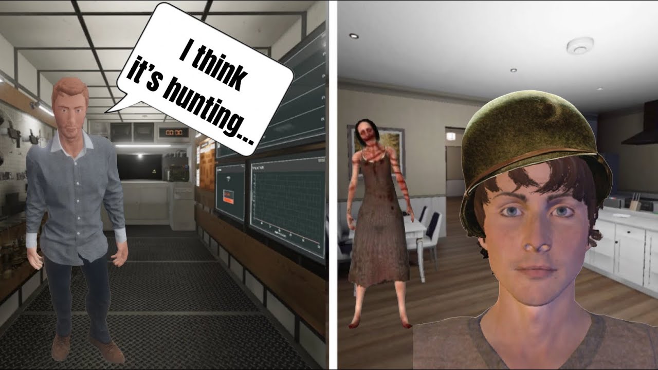 Being complete idiots in Phasmophobia 