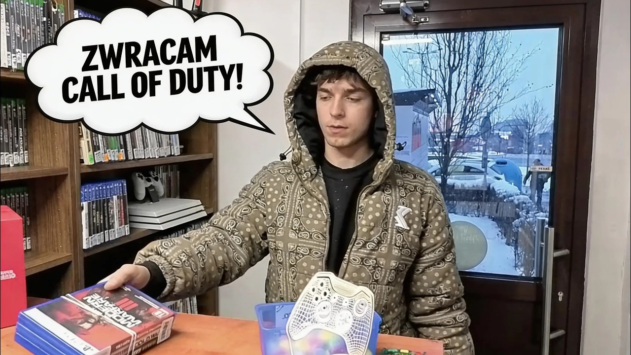 SKLEP Z GRAMI: UPGRADE KAMERY NA KLIENTÓW!