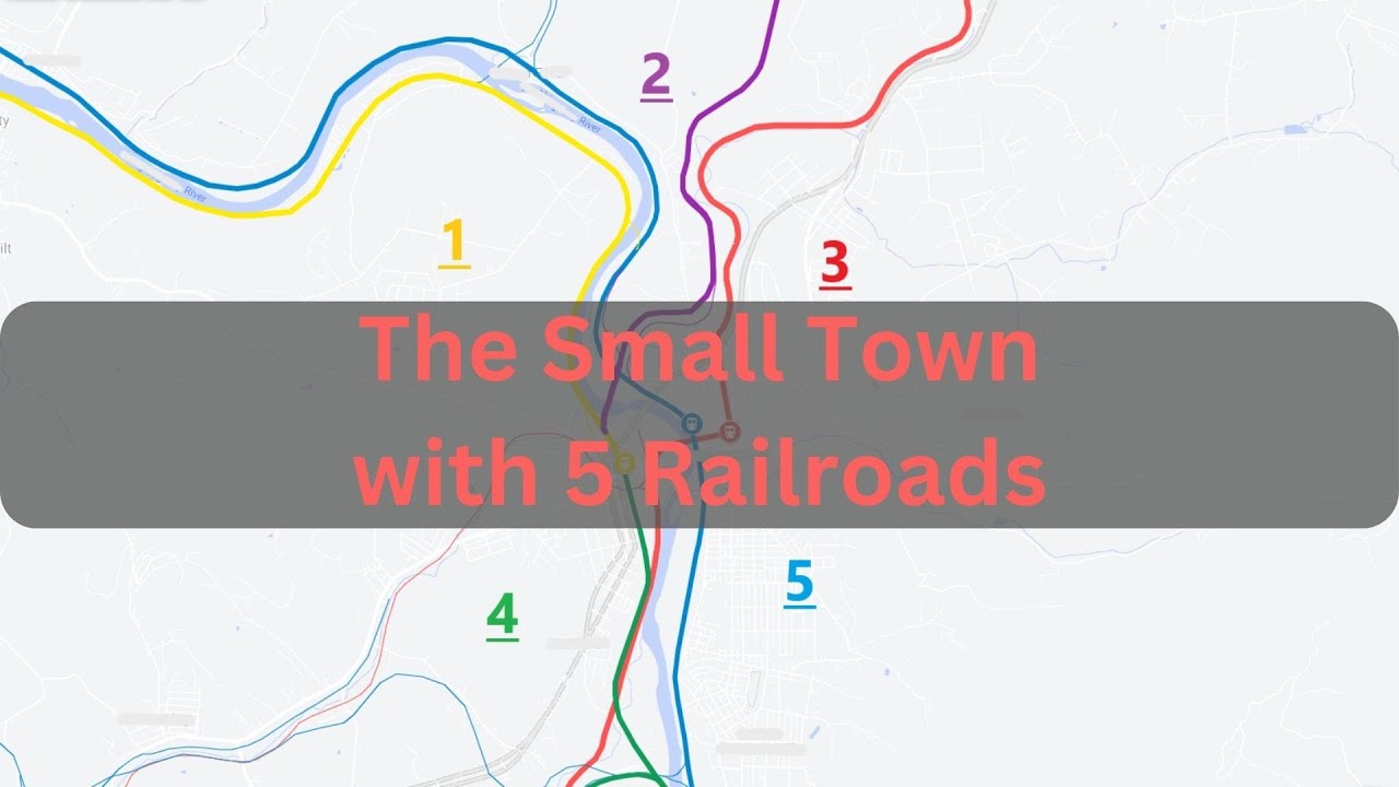 The Small Town with 5 Railroads- Connellsville, PA