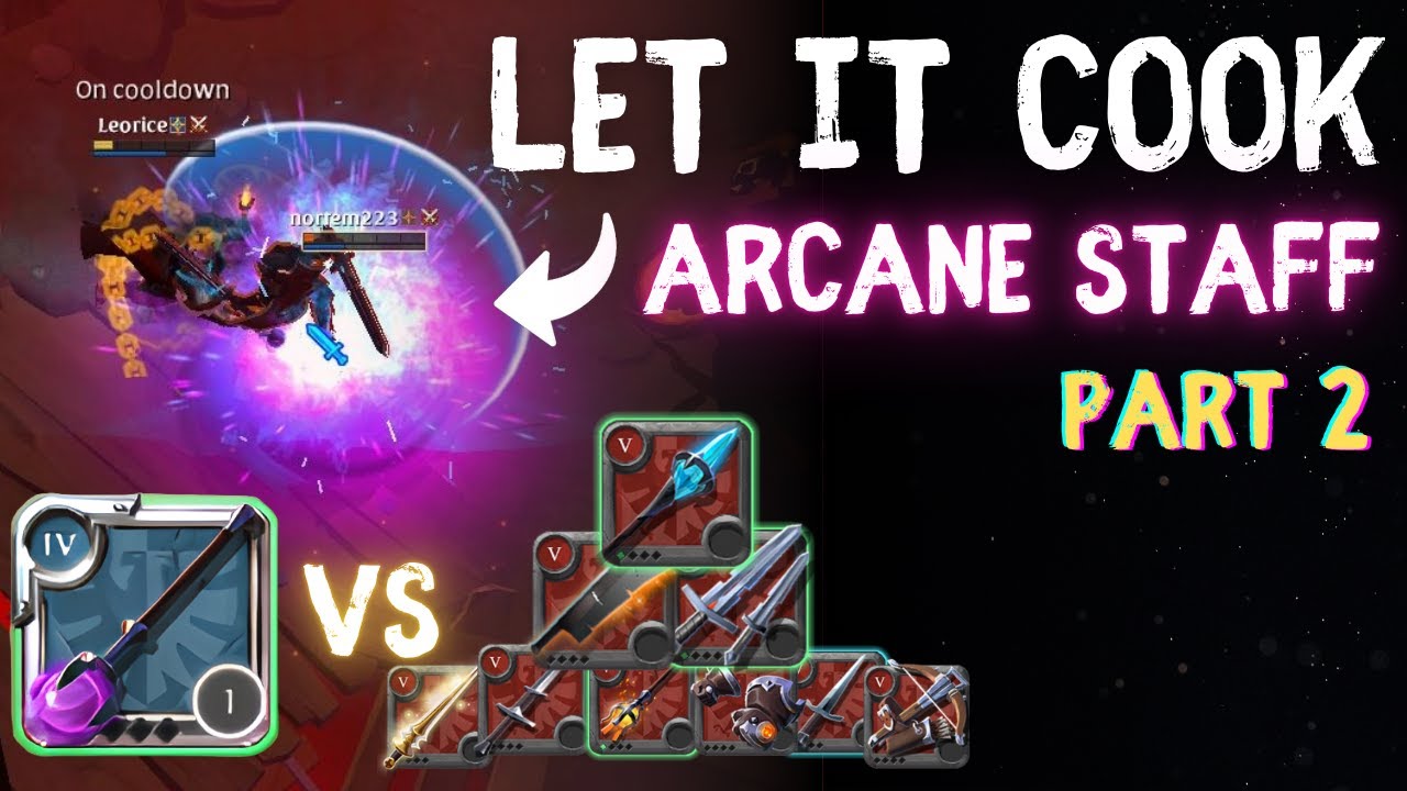 1H Arcane 🔮 PvP – Even STRONGER Than You Think! (Albion 1v1 Part 2)