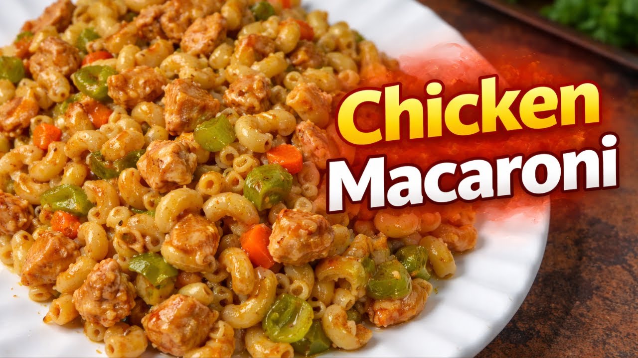 👉 Chicken Macaroni Recipe | Creamy & Delicious | Easy Homemade Pasta