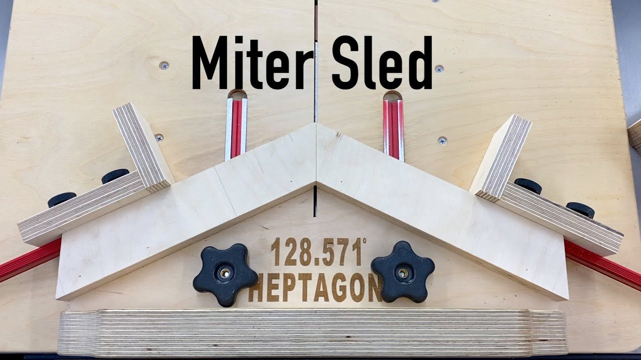 Miter Sled For Perfect Miters