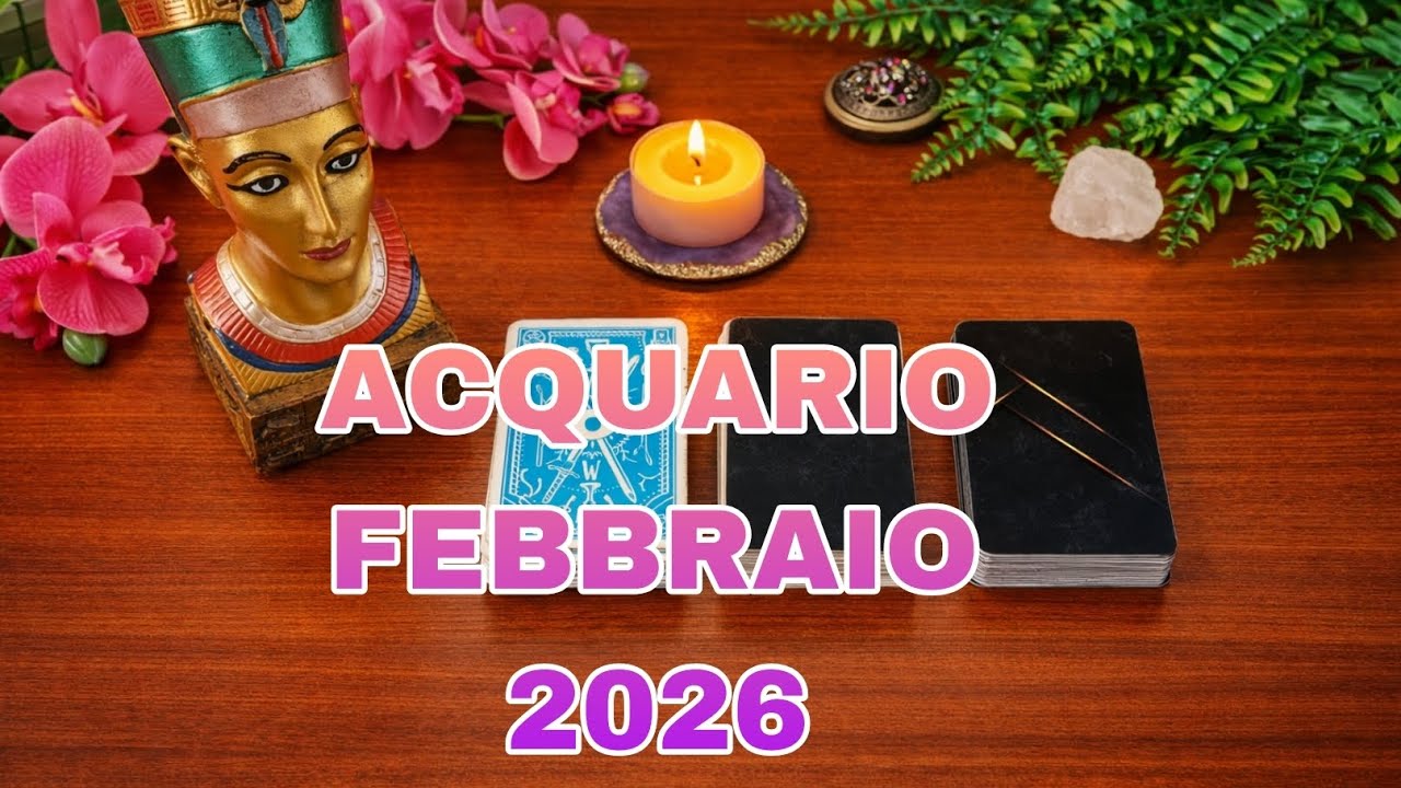 🪷ACQUARIO- FEBBRAIO 2026💥 OROSCOPO🌼PREVISIONI 💥EVENTI 