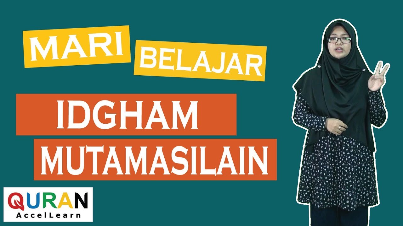 Idgham Mutamasilain