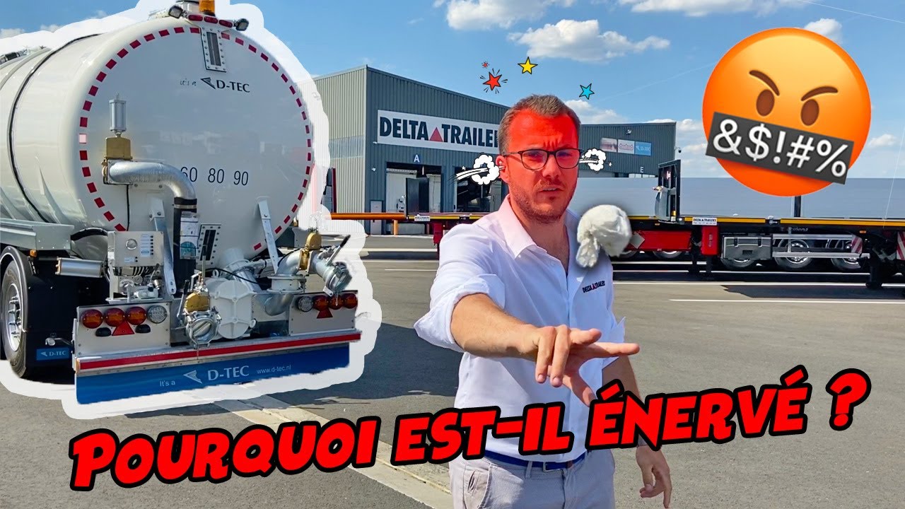Pr&eacute;sentation de notre Citerne DELTA🔺TRAILERS avec Vincent et Floriane (D-TEC)