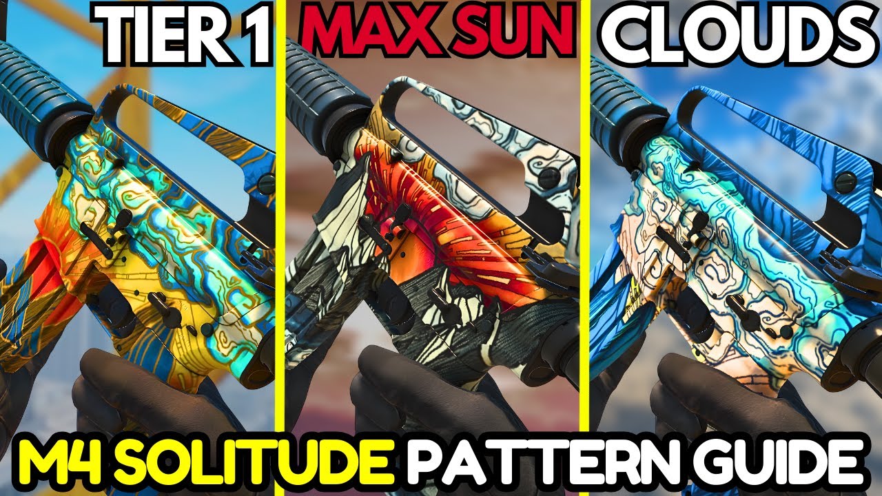 NEW M4A1-S Solitude FULL Pattern Guide for CS2 (BEST & Rare Patterns)