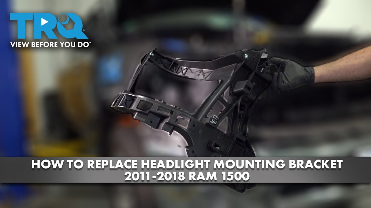 How to Replace Headlight Mounting Bracket 2011-2018 Ram 1500