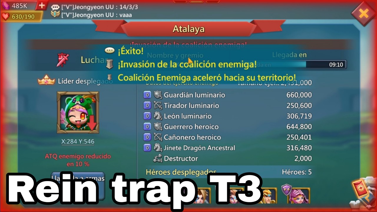 T3 Range Trap Defending Rallies! Mix Rescue! Lords Mobile .. |