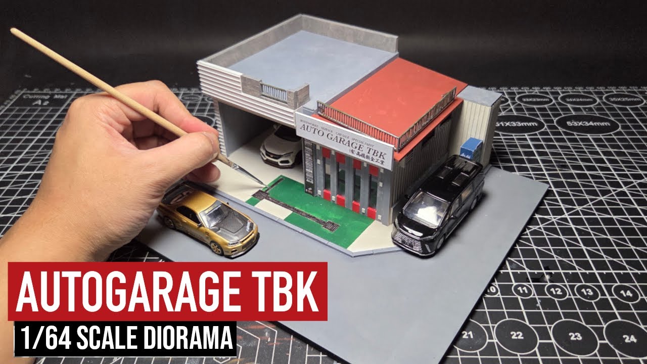 1/64 Scale Diorama: AutoGarage TBK