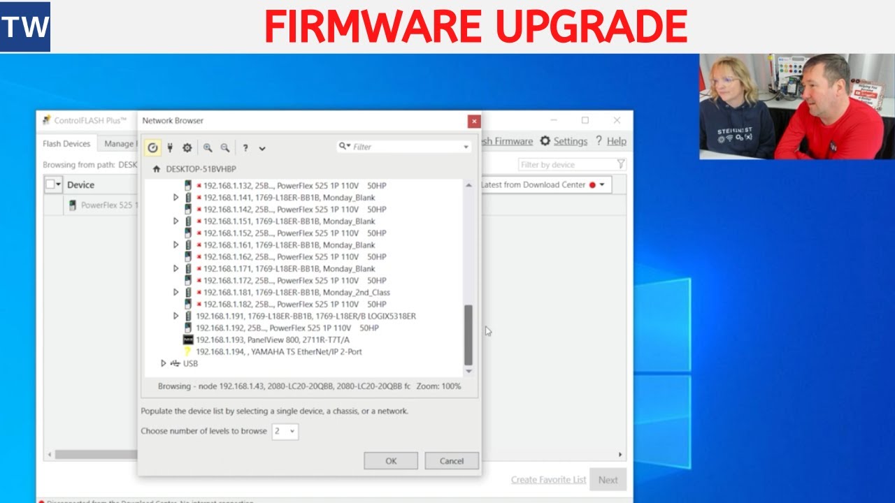 Controlflash Plus Firmware for Controllogix and Compactlogix