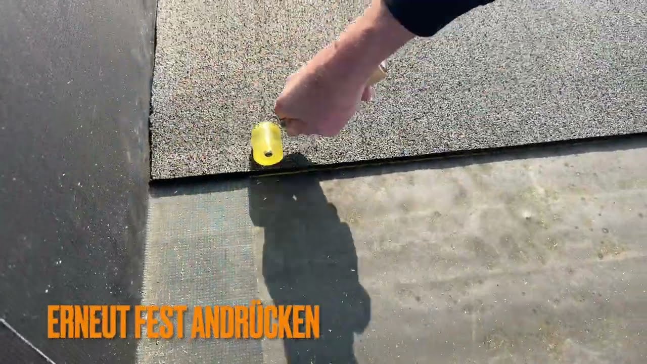 Rutschhemmender Wartungsweg für EPDM Dachfolien / R10