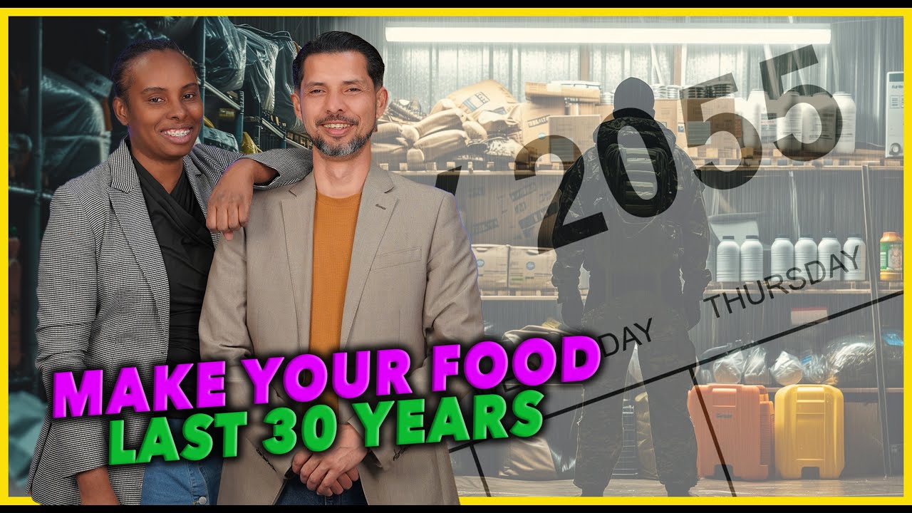 30 Year Shelf Life On Your Food | Step by Step Instruction On How To Properly Use Mylar Bags