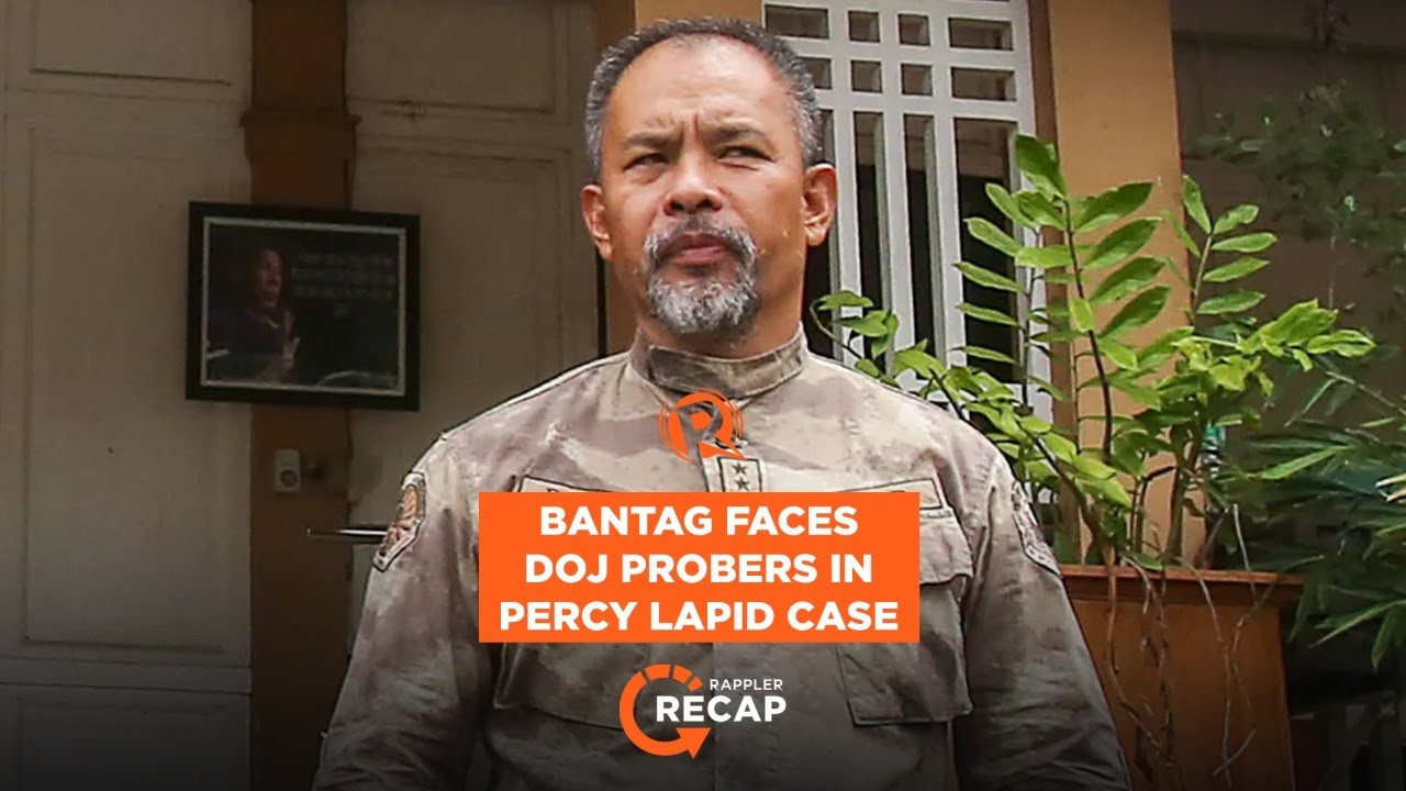 Rappler Recap: Bantag faces DOJ probers in Percy Lapid case