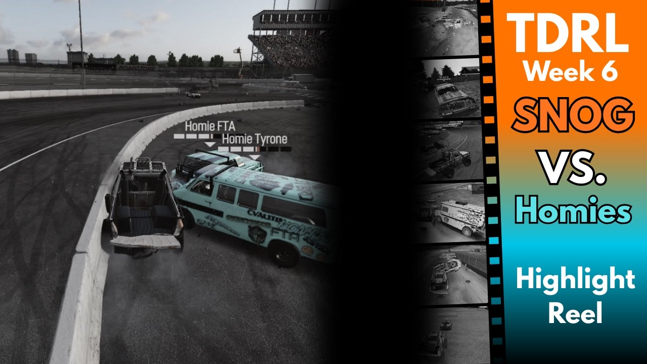 Wreckfest - Team Dirty Racing League - SNOG VS. Homies - Week 6 Highlight Reel