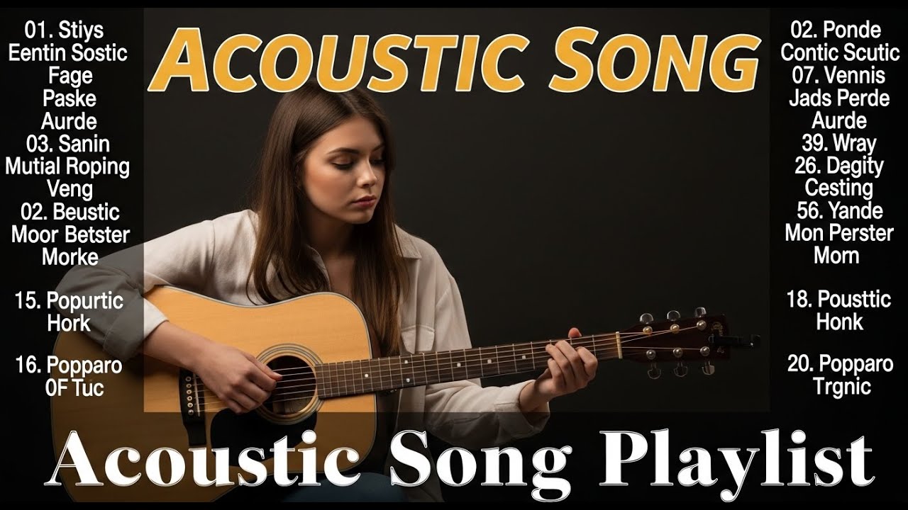 Relax & Chill Romantic Acoustic Playlist Vol. #2895