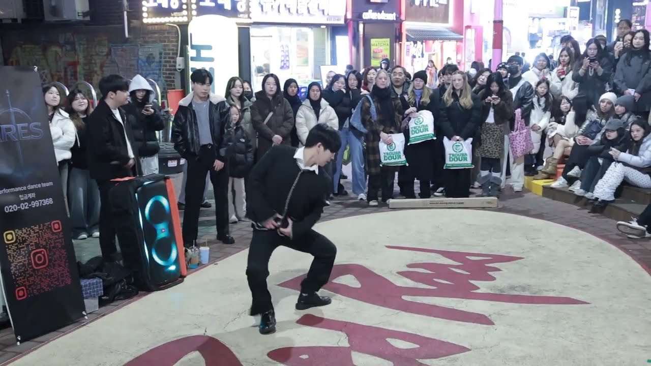 [KPOP&JHKTV] ARES Jaeneung hongdae kpopdance