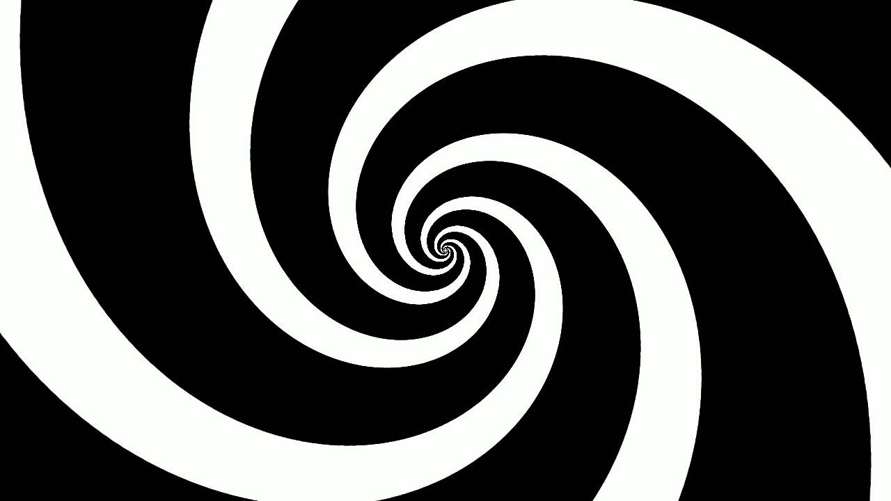 Free HD VJ Loop: Sparse Hypnotic Spiral (16:9)