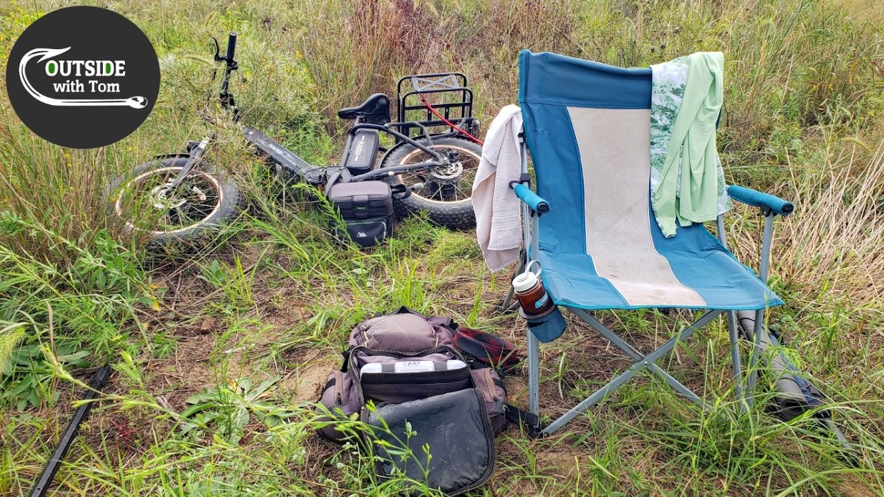 Fishing Like This is ILLEGAL? (Missouri River Ebike Fishing)