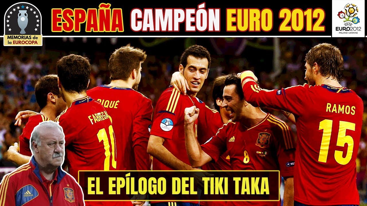 EUROCOPA 2012 🇪🇸 🏆 ESPA&Ntilde;A TRI-CAMPE&Oacute;N de la EURO en KIEV ⚽ Historia de la Euro