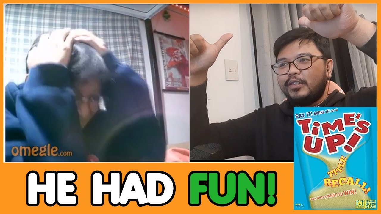 BOARDGAMING with STRANGERS on OMEGLE (Time's Up: Title Recall)
