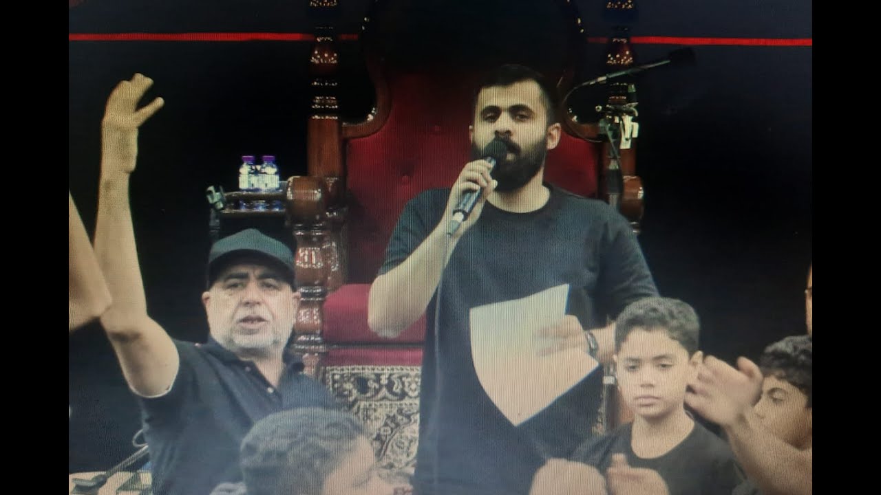 مأتم الشاري  تسقيط الزهراء ع 1446  الرادود حسين عبدالشهيد والرادود حسين هزيم