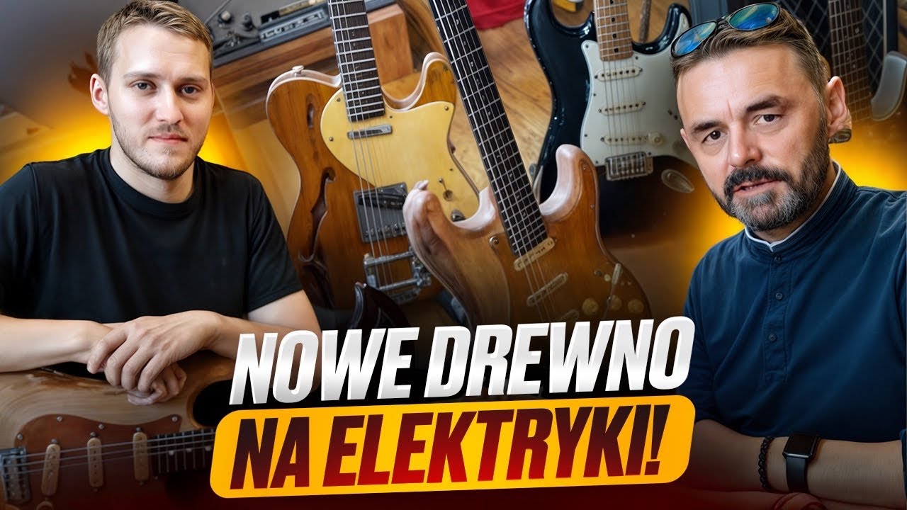Deski Paulownia - Gitary Elektryczne. Spowiedź lutnika