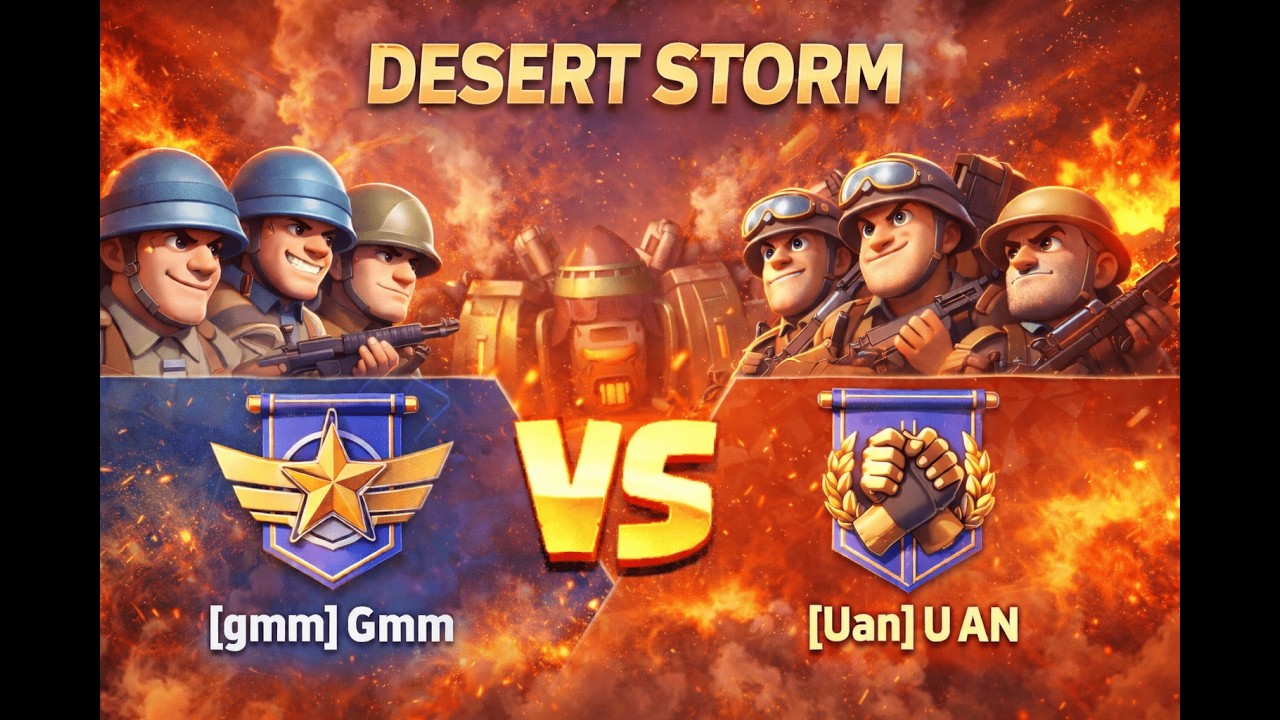 Last War Desert Storm Gmm vs Uan