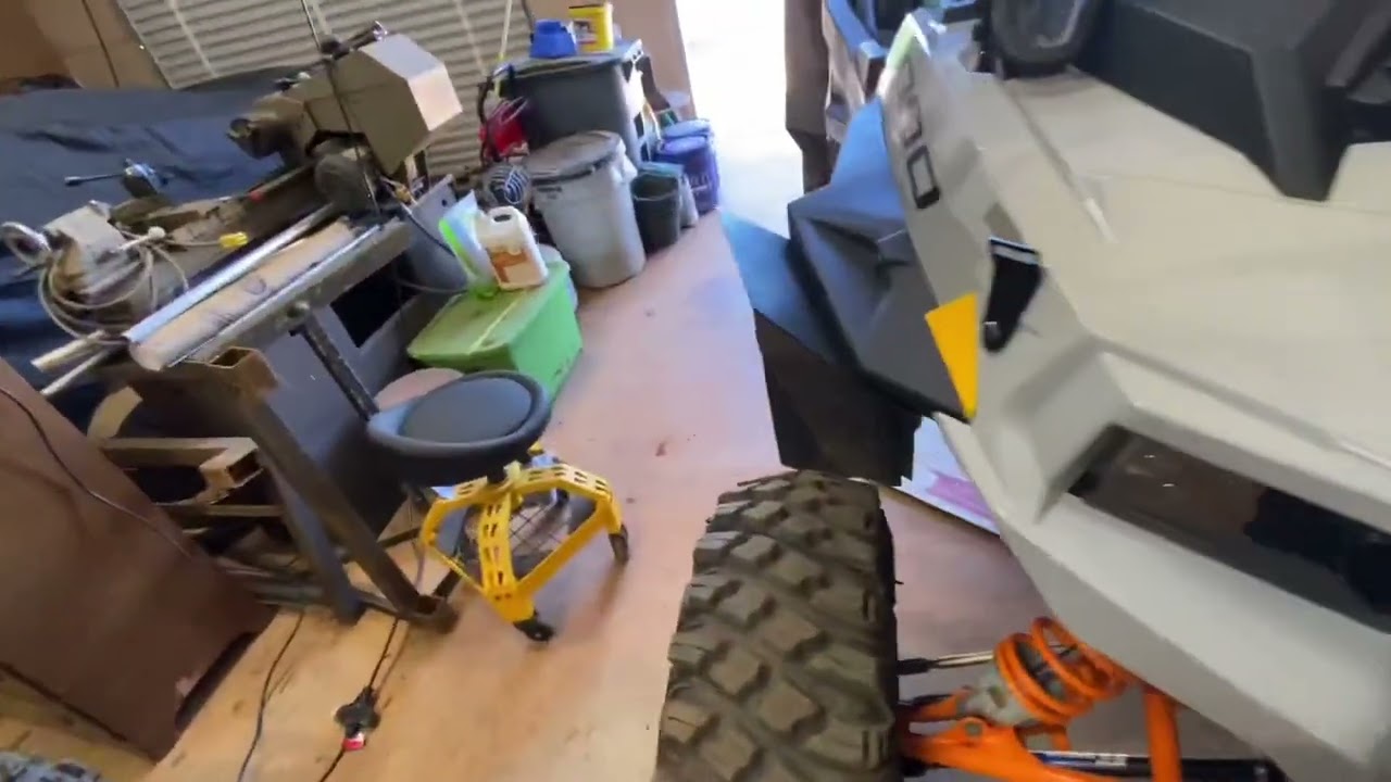 Light bar installation on the 2021 rzr