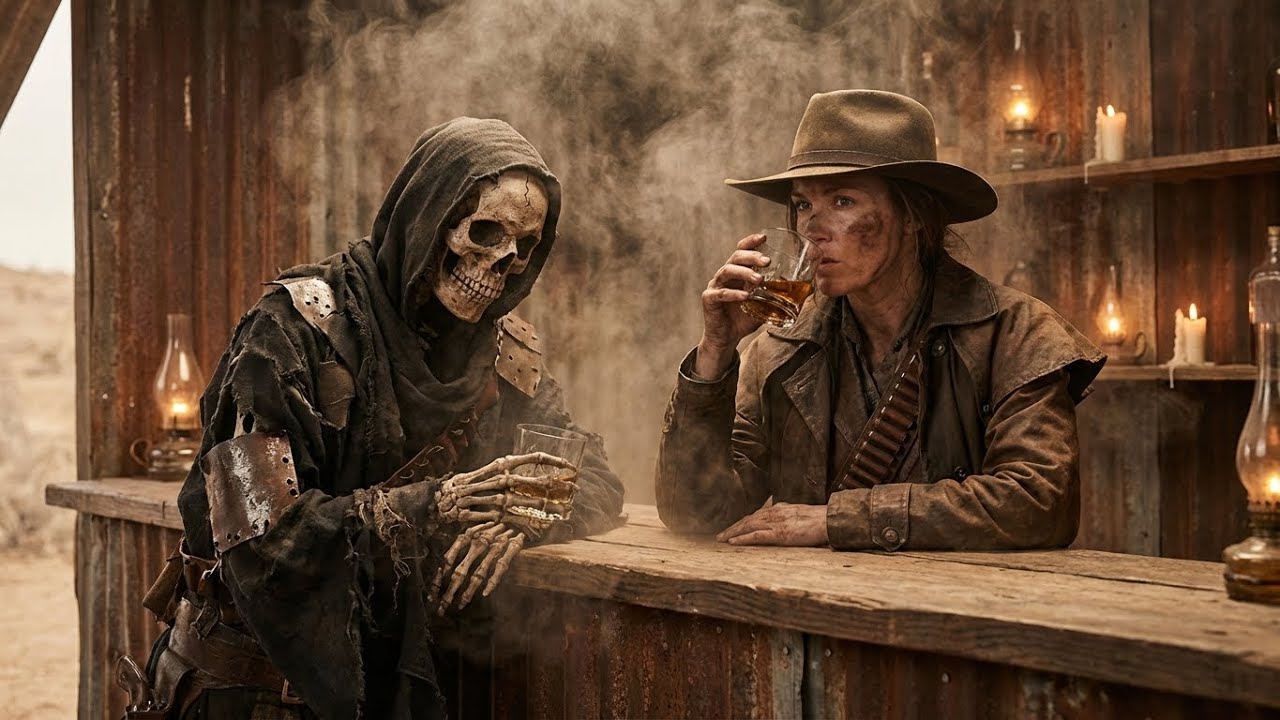 No Law Beyond the Tomb 🔥 Dark Country Western Mix | Skeleton Outlaw & Wolf