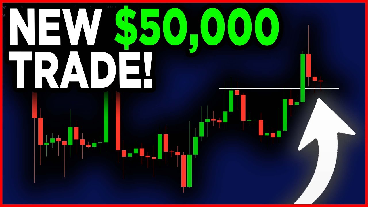 I OPENED A NEW $50,000 BITCOIN TRADE!! [here is why]
