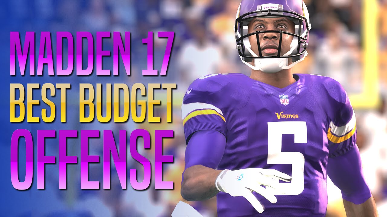 Madden 17 - Best Gold Budget Offense in MUT!