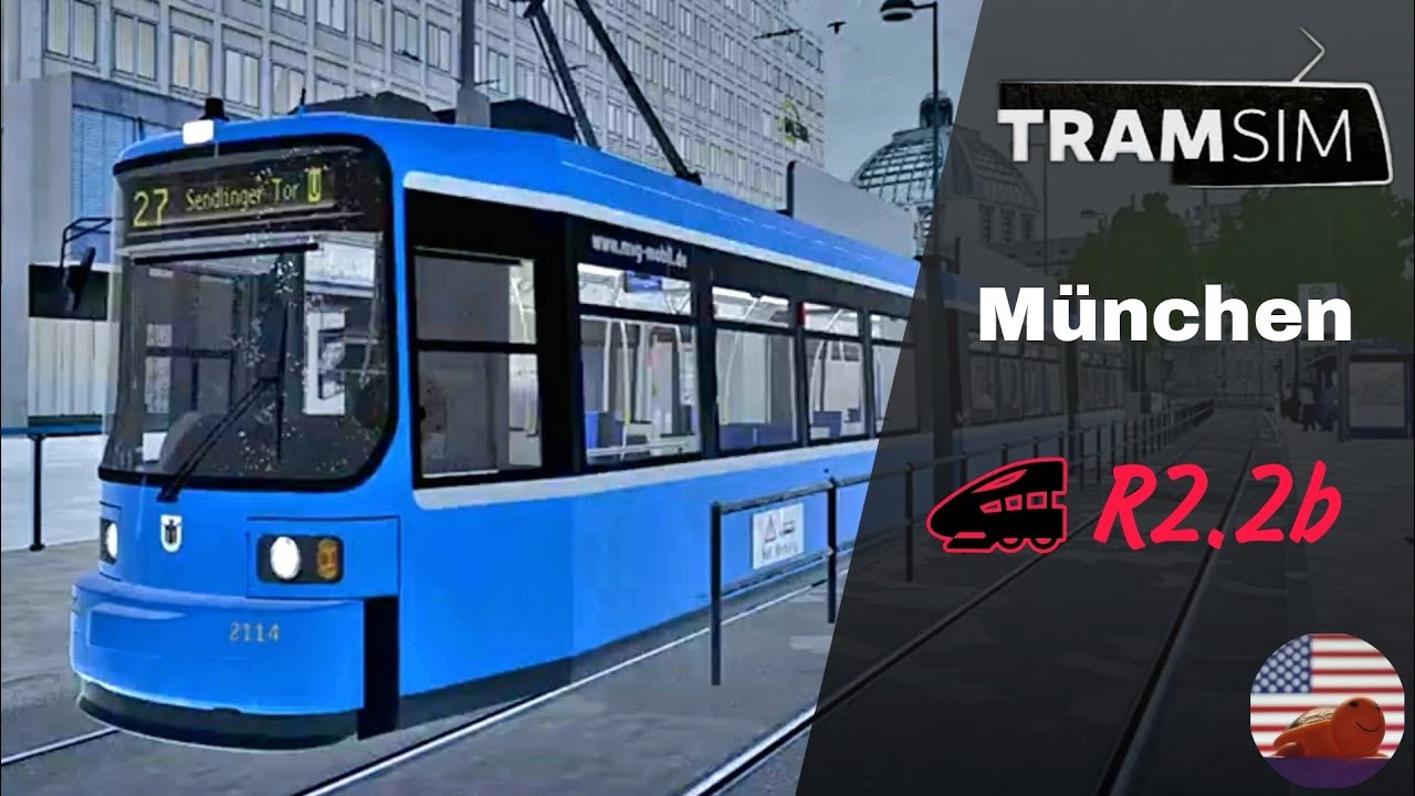 Исследуем Мюнхен на трамвае AEG R2.2b: 27 маршрут